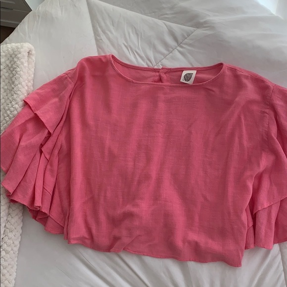 Anthropologie Lilka Pink Blouse - Picture 3 of 4